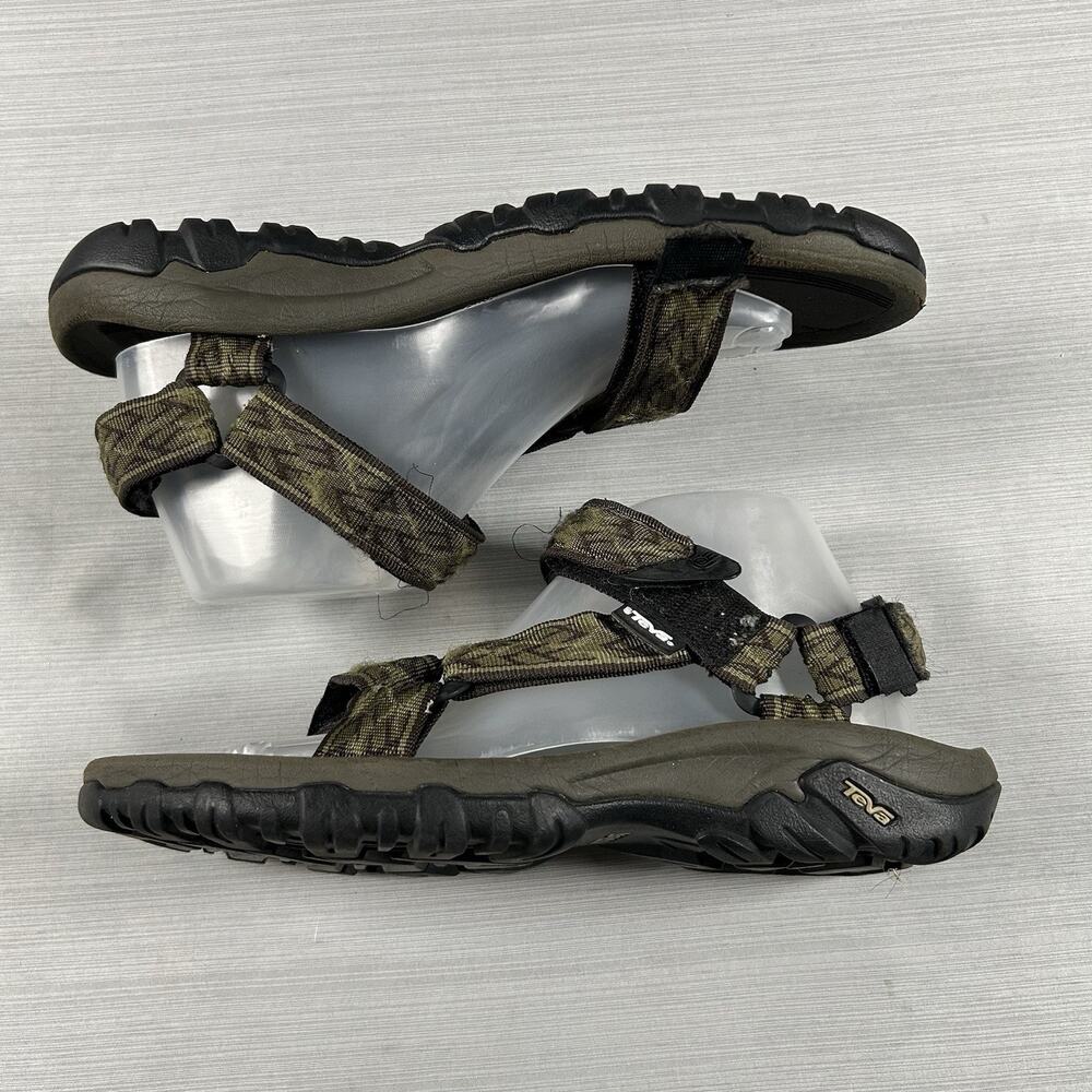 Teva Hurricane XLT2 Men’s Size 8 Green Outdoor Trail Sandals Hiking Shoes 4156